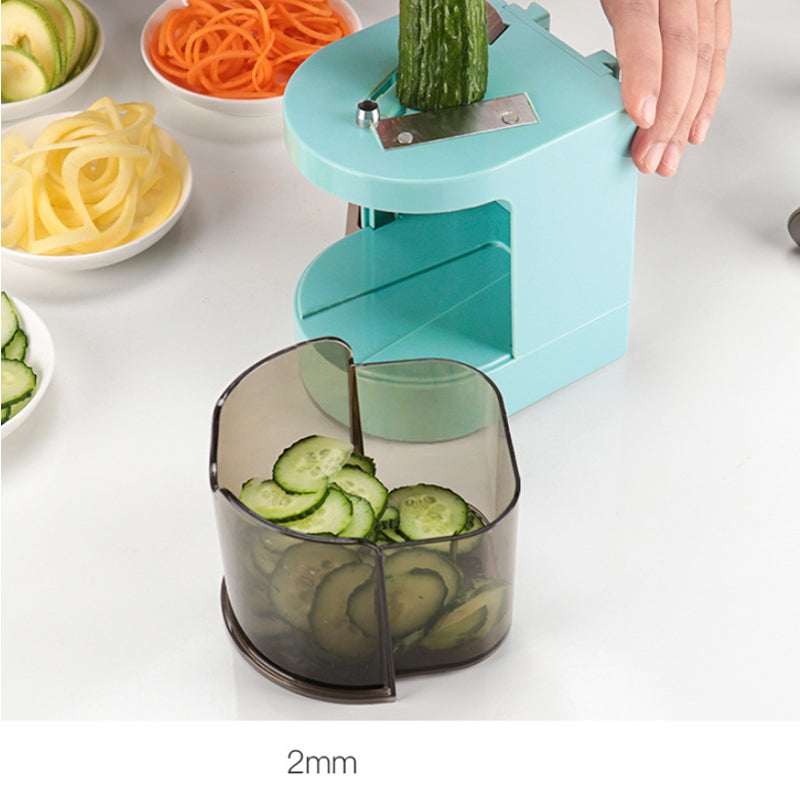 Top Chef Spiralizer Hand Cranked Salad Maker is ready Vista Shops