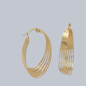 Ringa Ringa Hoops Multi Ring Earrings Vista Shops