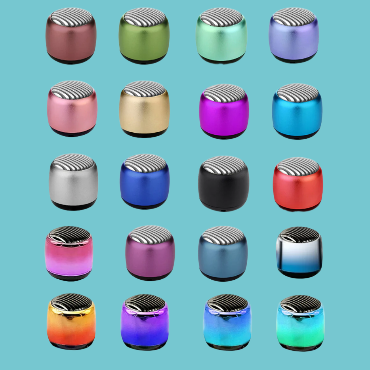 Electra Bluetooth Speakers In Vivid Metallic And Ombre Colors Vista Shops