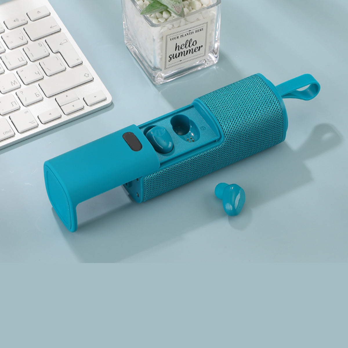 Triple Win 3 IN 1 Compact Size Earphone, Speaker And Power Bank Vista Shops