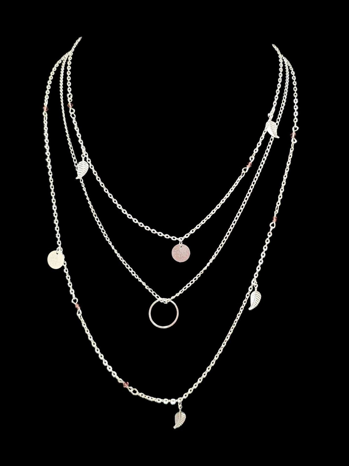 Live Laugh Love Layered Necklace SHOPS