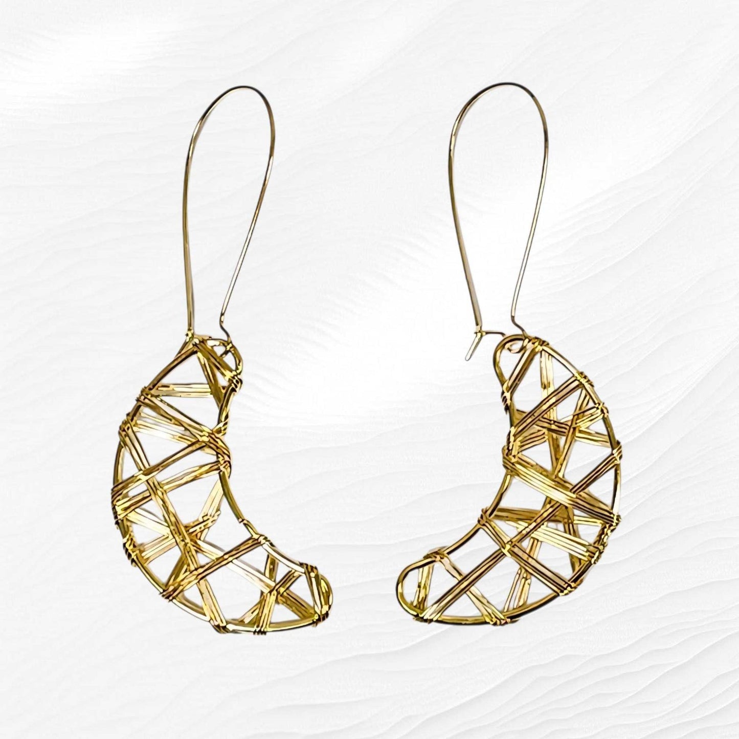 Wrapped In Harmony And Simplicity Dangle Earrings Vista Shops