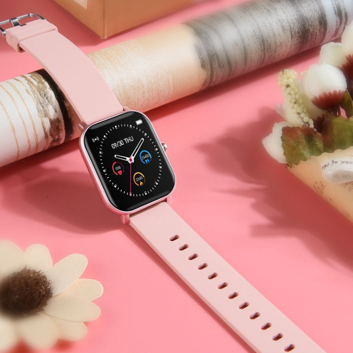 Metalika Smart Watch With Health and Activity Tracker Vista Shops