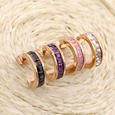 Femina Baguette Set Of Ring, Earrings And Bracelet Vista Shops