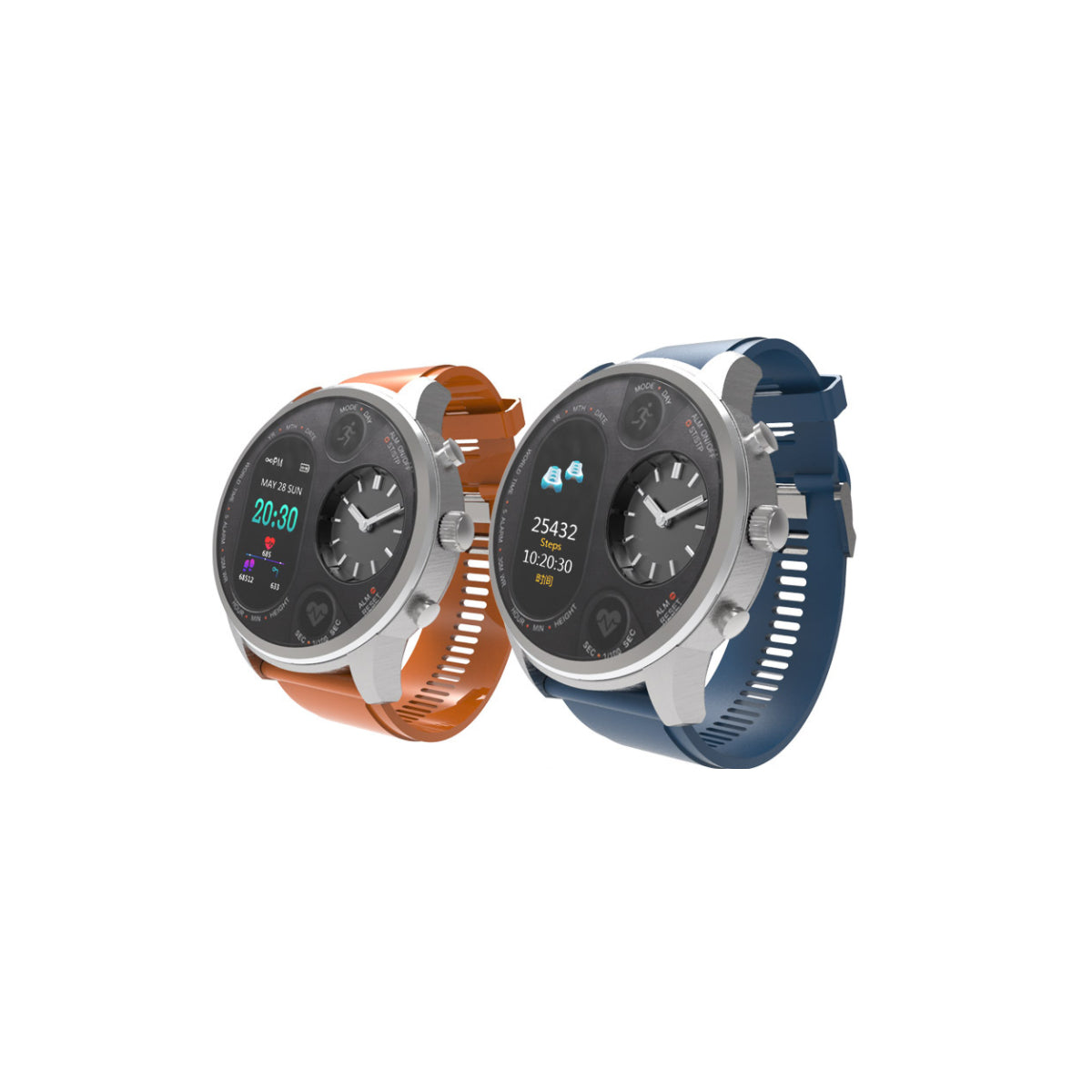 Alista Rugged Unisex Smart Watch Vista Shops