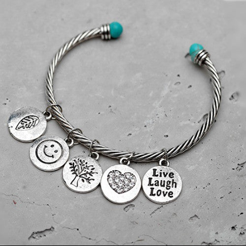 Love Much Bracelet Makes You Live Laugh Love Vista Shops
