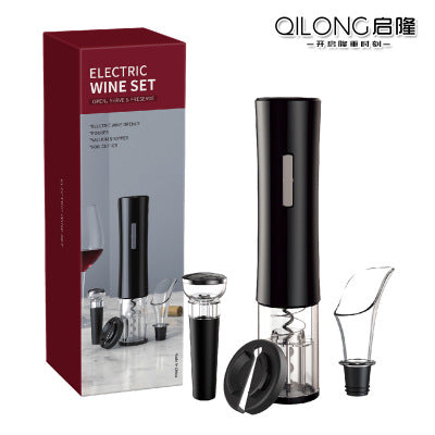 Wine And Dine Auto Powered Wine Set Uncork, Pour And Preserve Vista Shops