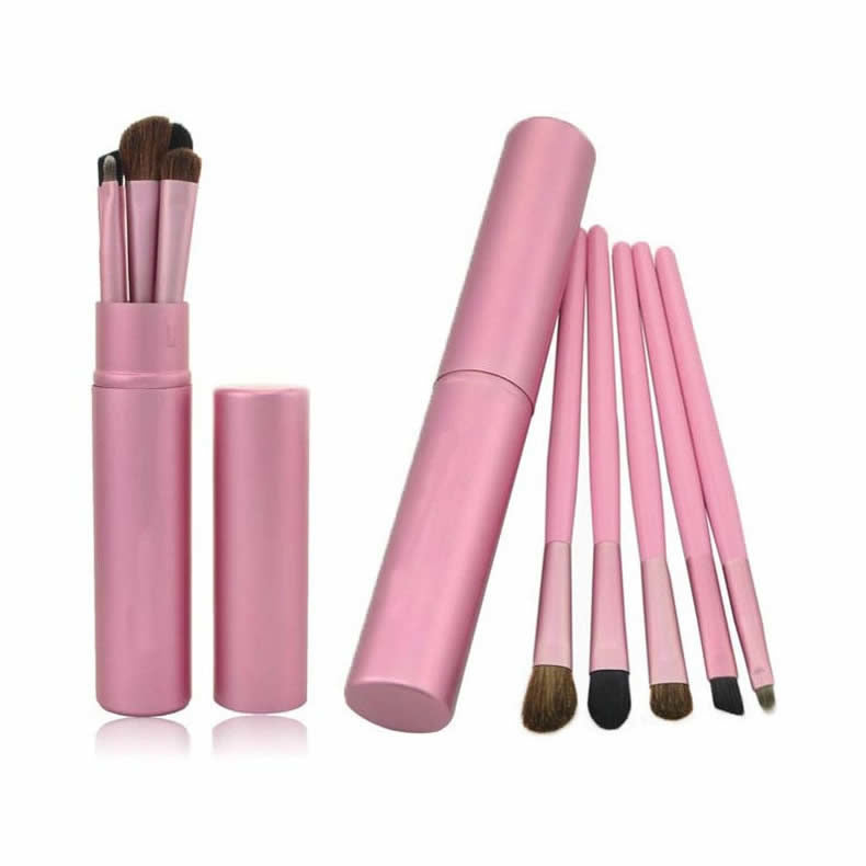 The Beautiful Traveller Makeup Brush Set In A Compact Travel Case Vista Shops