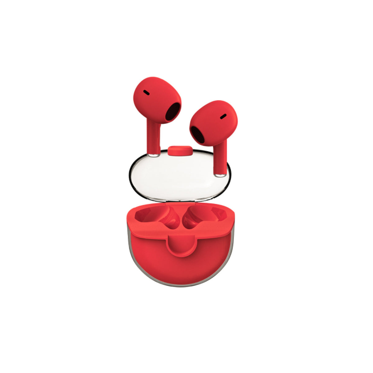 Clear Top Bluetooth Earphone With Charger Vista Shops