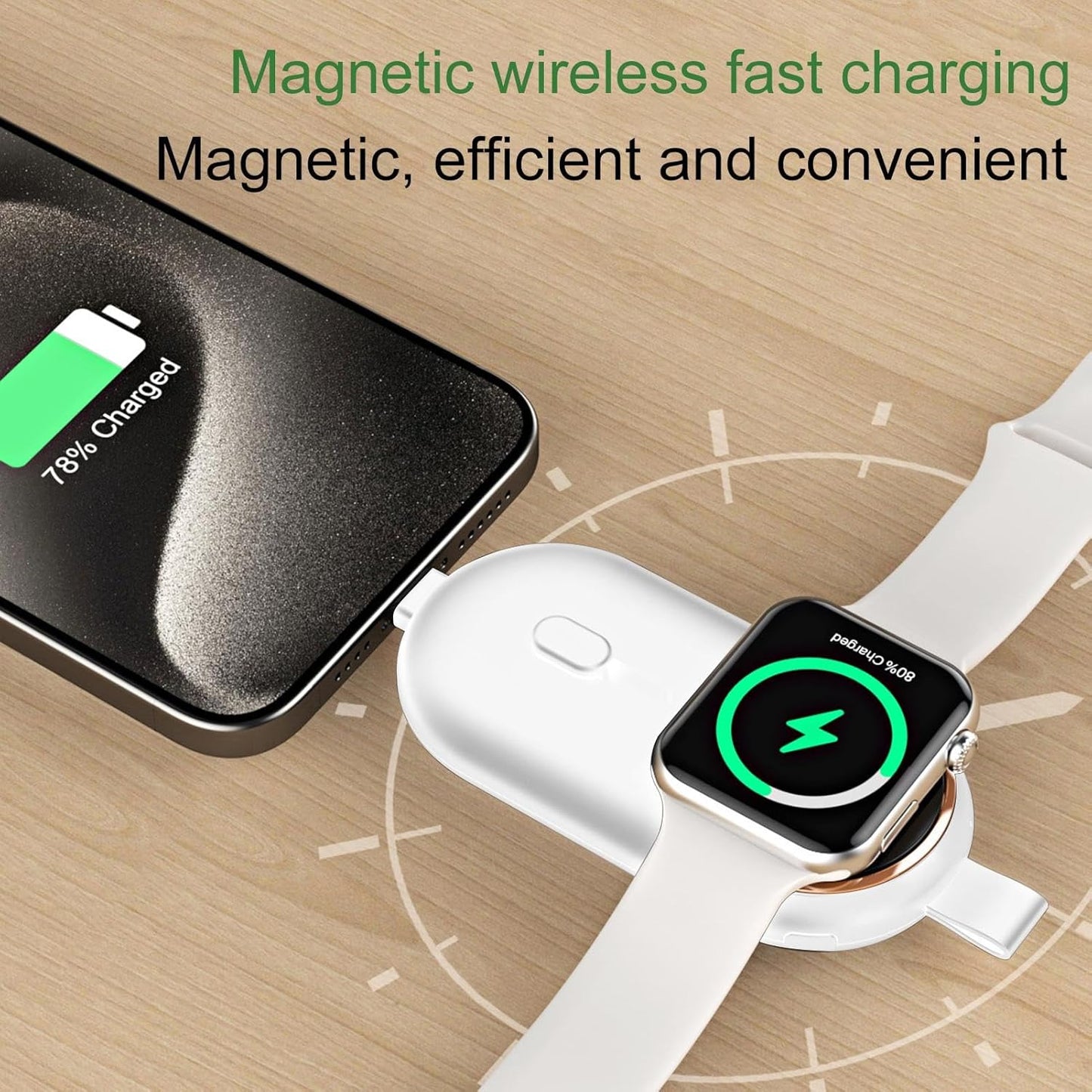 CHARGE FOB Power Bank 2 In 1 Portable Magnetic Charger Vista Shops