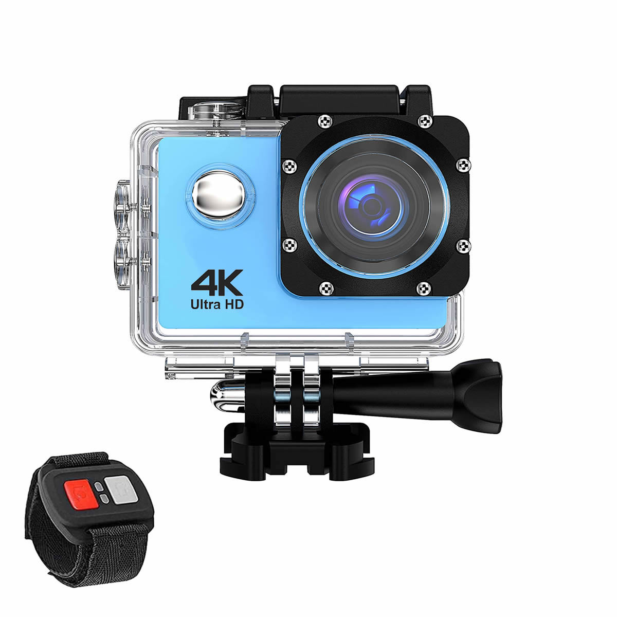 4K Waterproof All Digital UHD WiFi Camera + RF Remote And Accessories Vista Shops
