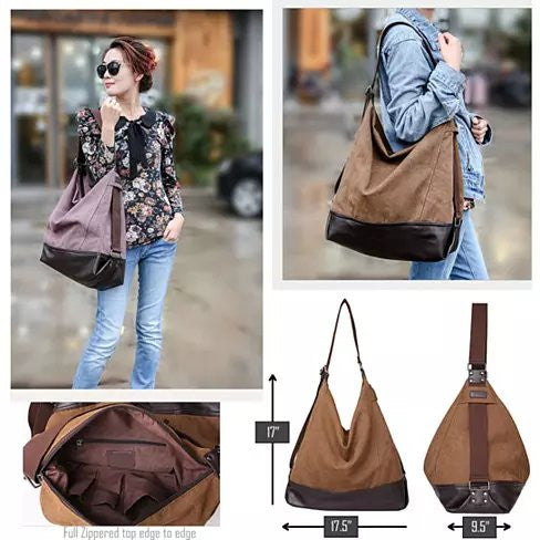 ALBA A Line Shoulder Bag by Journey Collection Vista Shops