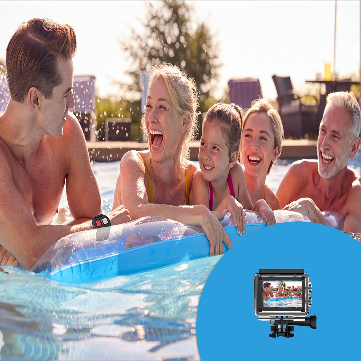 4K Waterproof All Digital UHD WiFi Camera + RF Remote And Accessories Vista Shops