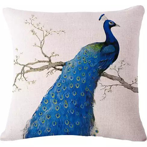 PEACOCK EXOTICA Cushion Covers In Pairs Vista Shops