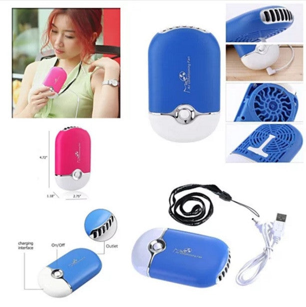 Porta Cooler Portable Air Conditioning USB Powered Personal Mini Fan Vista Shops