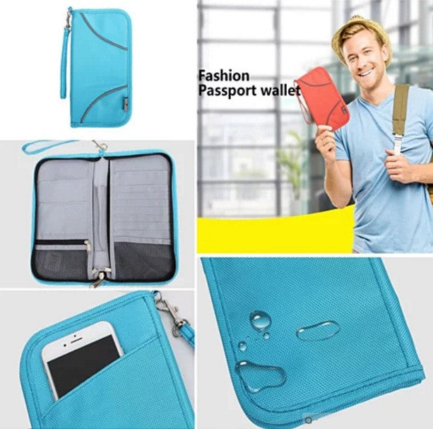 SAFE JOURNEY RFID BLOCKER Passport and Credit Card Protector Wallet Vista Shops
