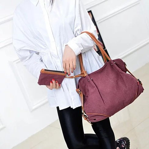 TRIBEKA 3 in 1 Shoulder Bag Plus Free Smartphone Charger From The Journey Collection Vista Shops