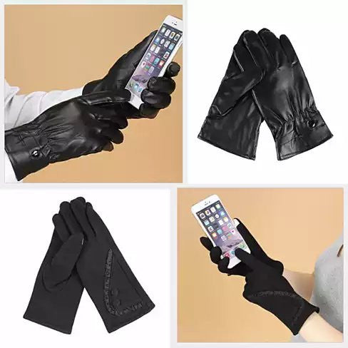 Zen And Zinu Men's And Women's Touch Friendly Gloves Vista Shops
