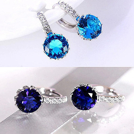 Luster Hoop Earrings In 9 Colors Vista Shops