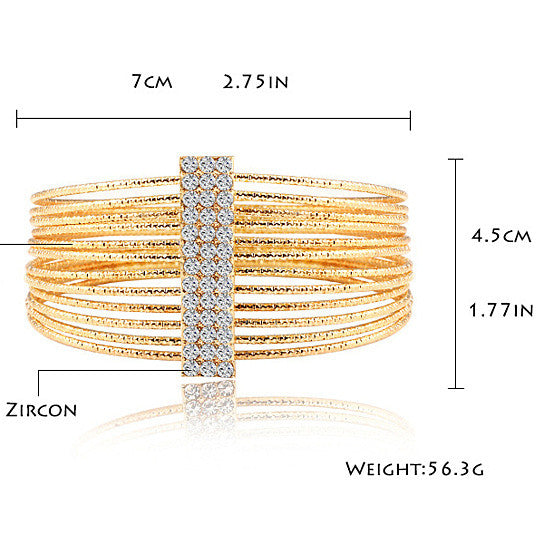 Luxor Crystal Bangles 12 Of Them Together Vista Shops