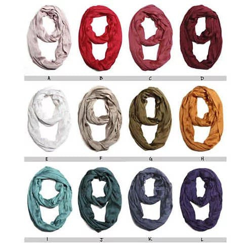 Infinity Eternity Scarves Vista Shops