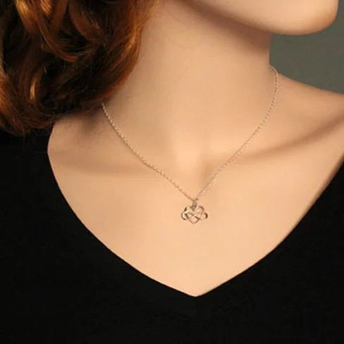 Lifeline Crystal Necklace In Sterling Silver SHOPS
