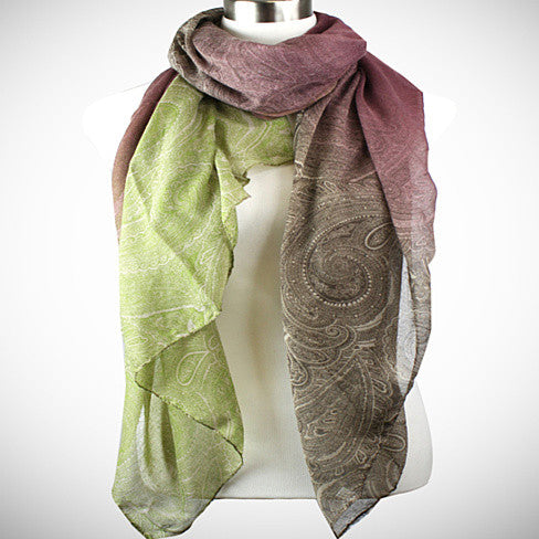 Pretty in Persia - The Paisley Scarves Vista Shops