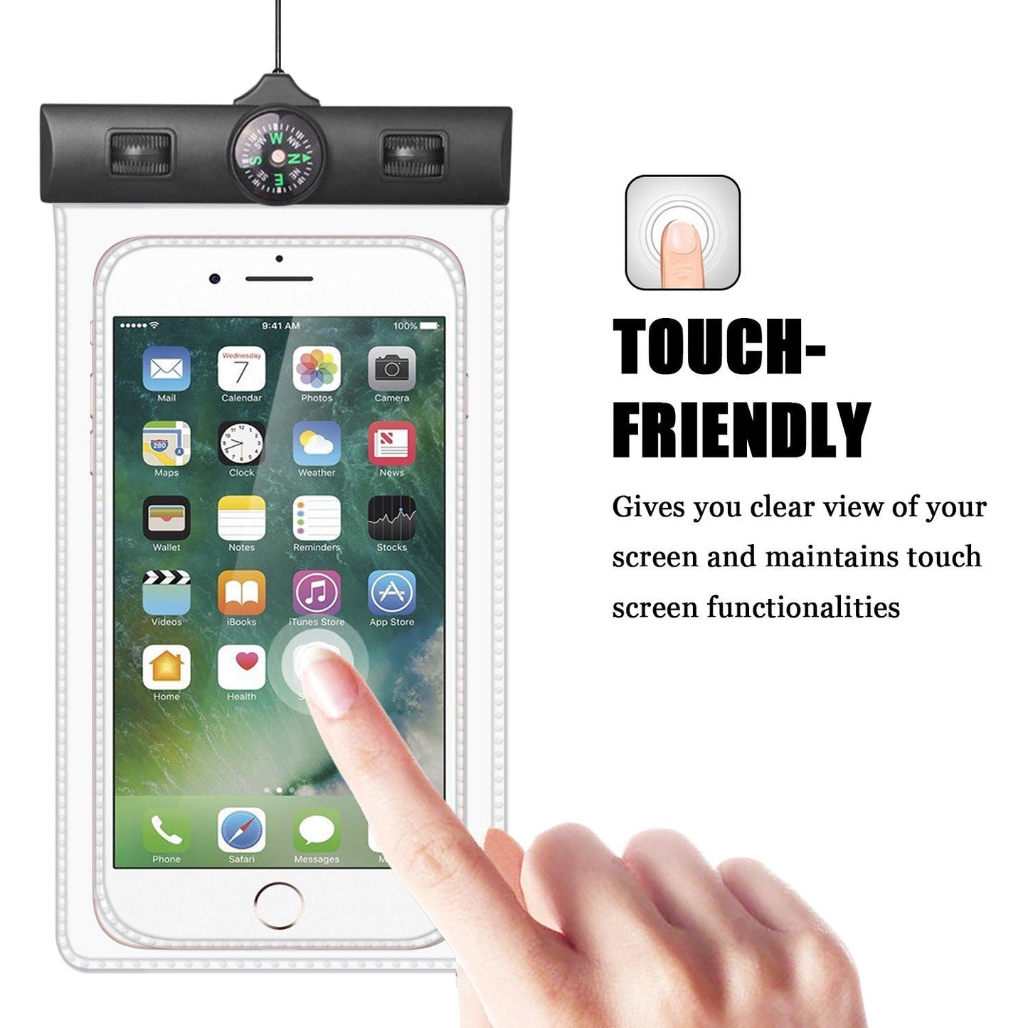 AQUA POUCH - Waterproof Pouch for your Smartphone and your Essentials Vista Shops