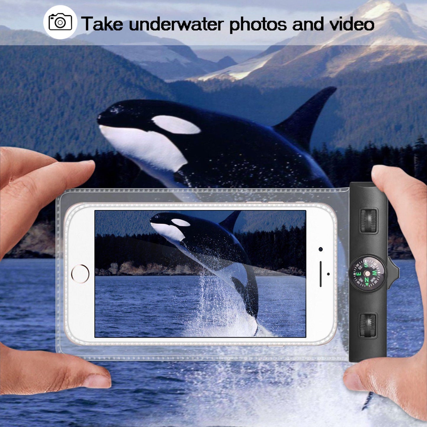 AQUA POUCH - Waterproof Pouch for your Smartphone and your Essentials Vista Shops