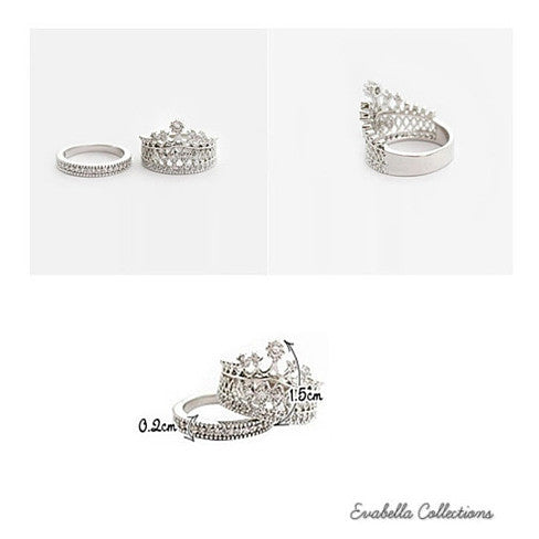 Princess Ring Set Of 2 Vista Shops