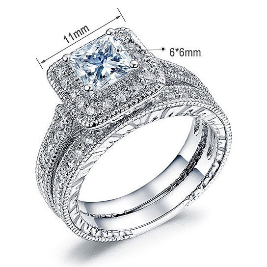 Meant To Be Together Ring And Band Vista Shops