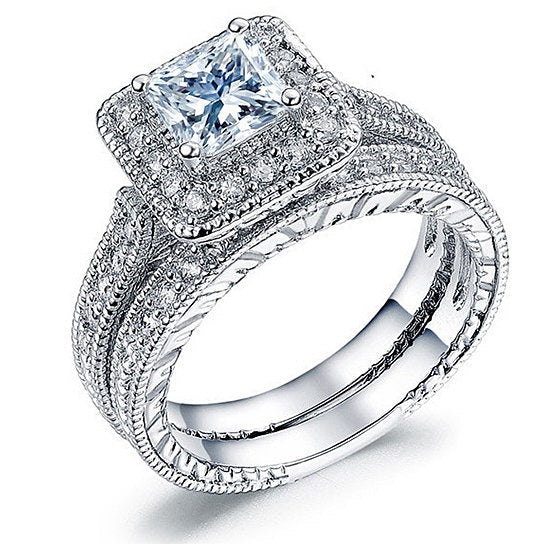 Meant To Be Together Ring And Band Vista Shops