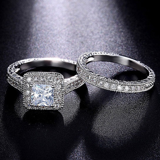 Meant To Be Together Ring And Band Vista Shops