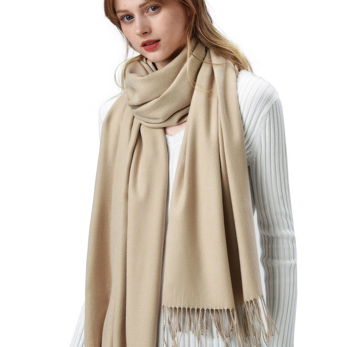 Lavisha Cashmere Blend Wool Scarf For Warmth And Elegance Vista Shops