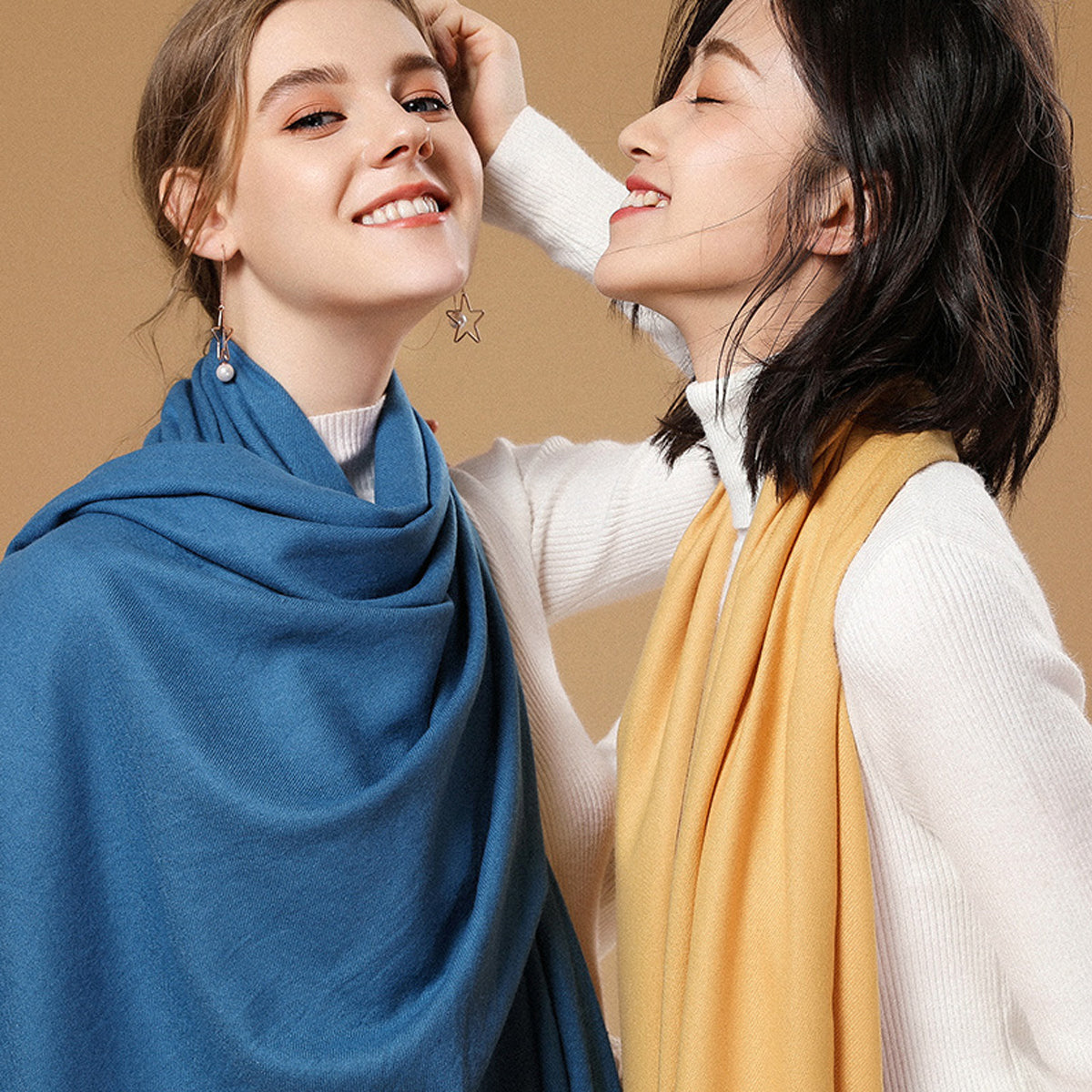 Lavisha Cashmere Blend Wool Scarf For Warmth And Elegance Vista Shops