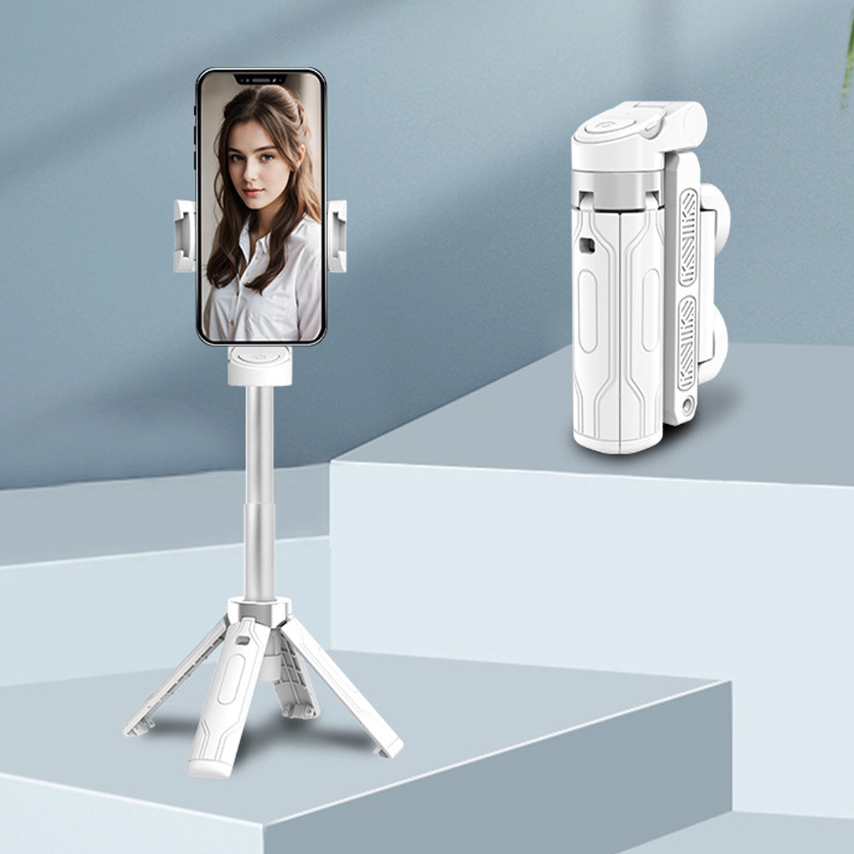 Golden Hours 360 Mini Selfie Stick Turn Quadpod For Best Content Creation Vista Shops