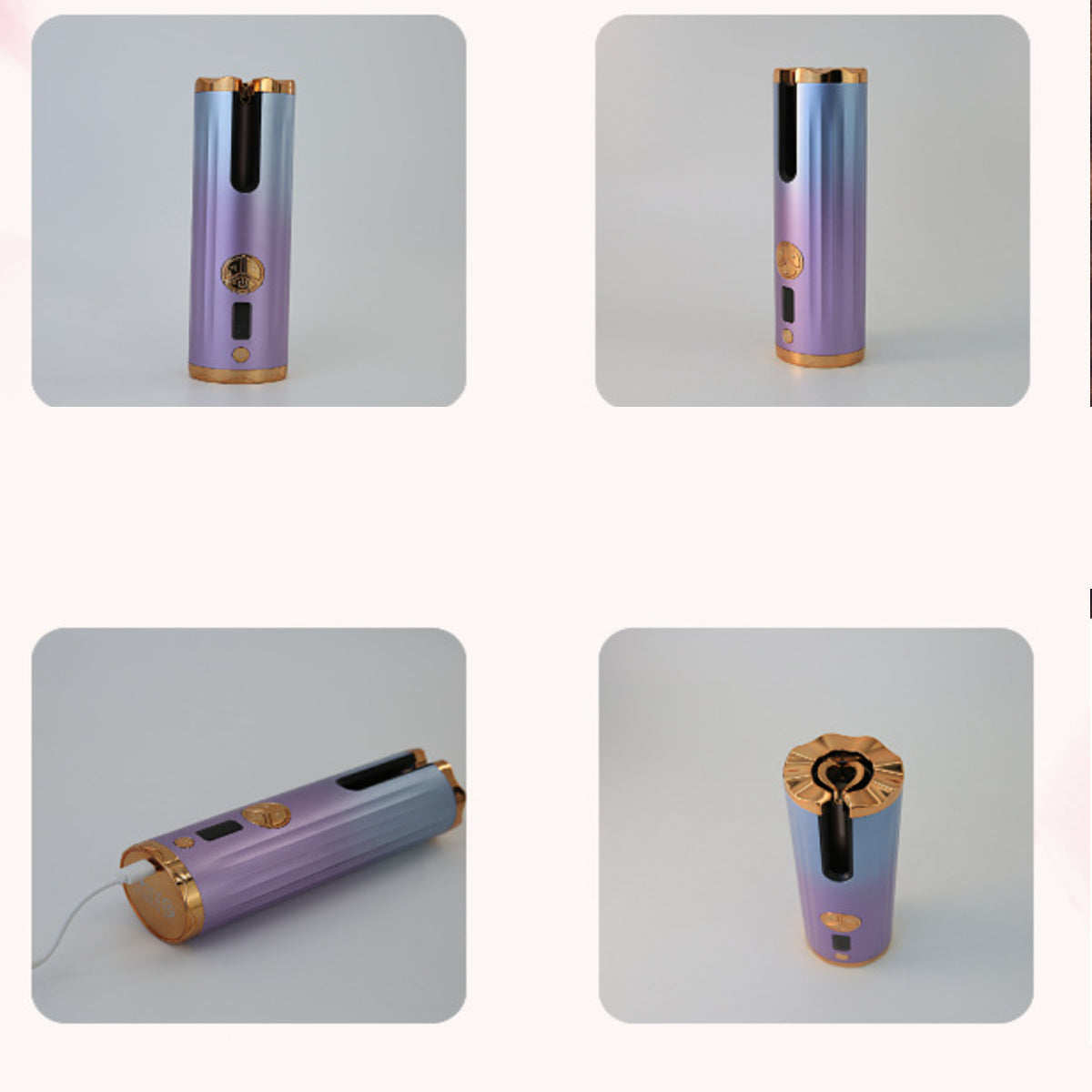 Smooth Waves Auto Cordless Portable Curling Iron Vista Shops