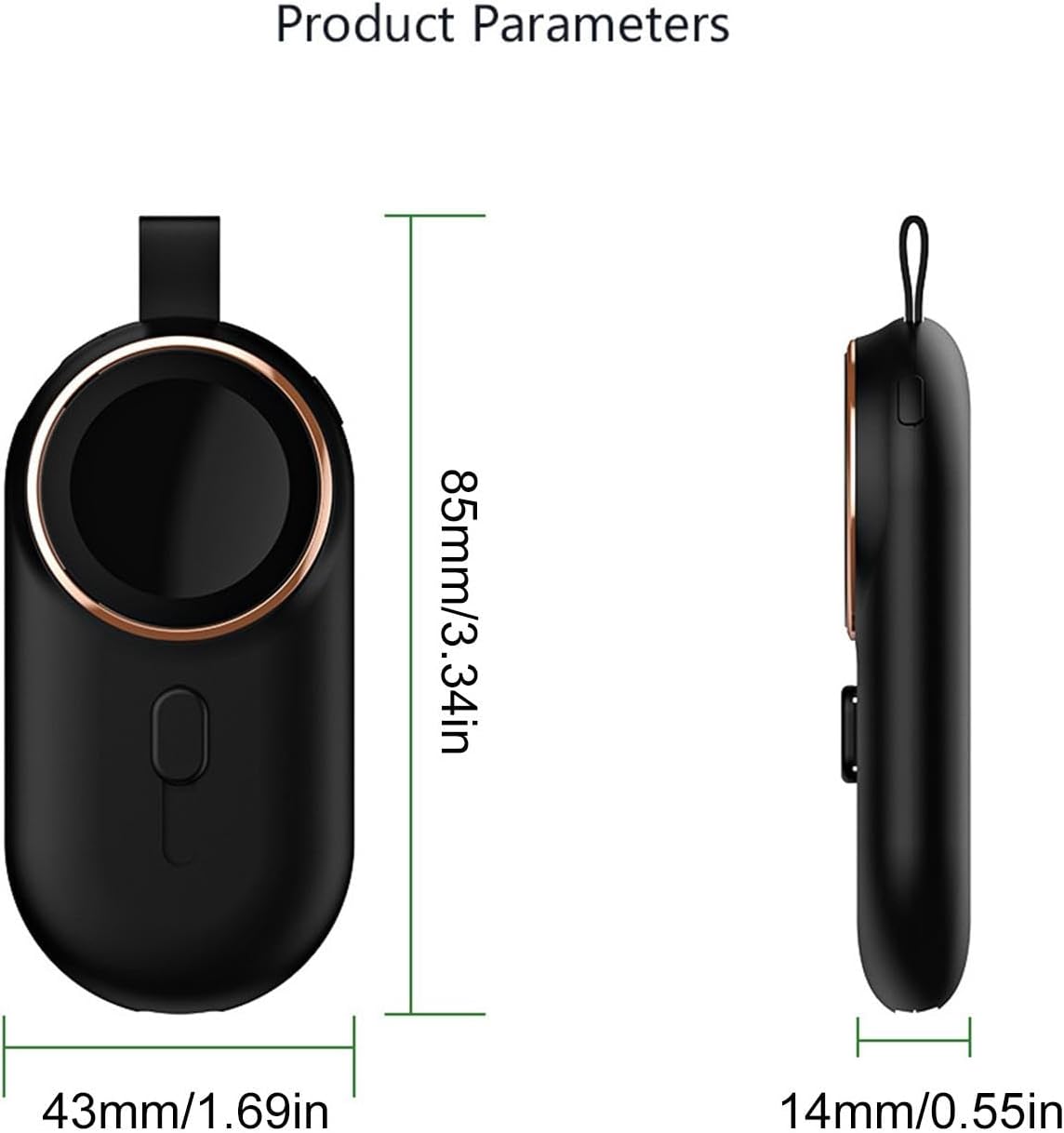 CHARGE FOB Power Bank 2 In 1 Portable Magnetic Charger Vista Shops