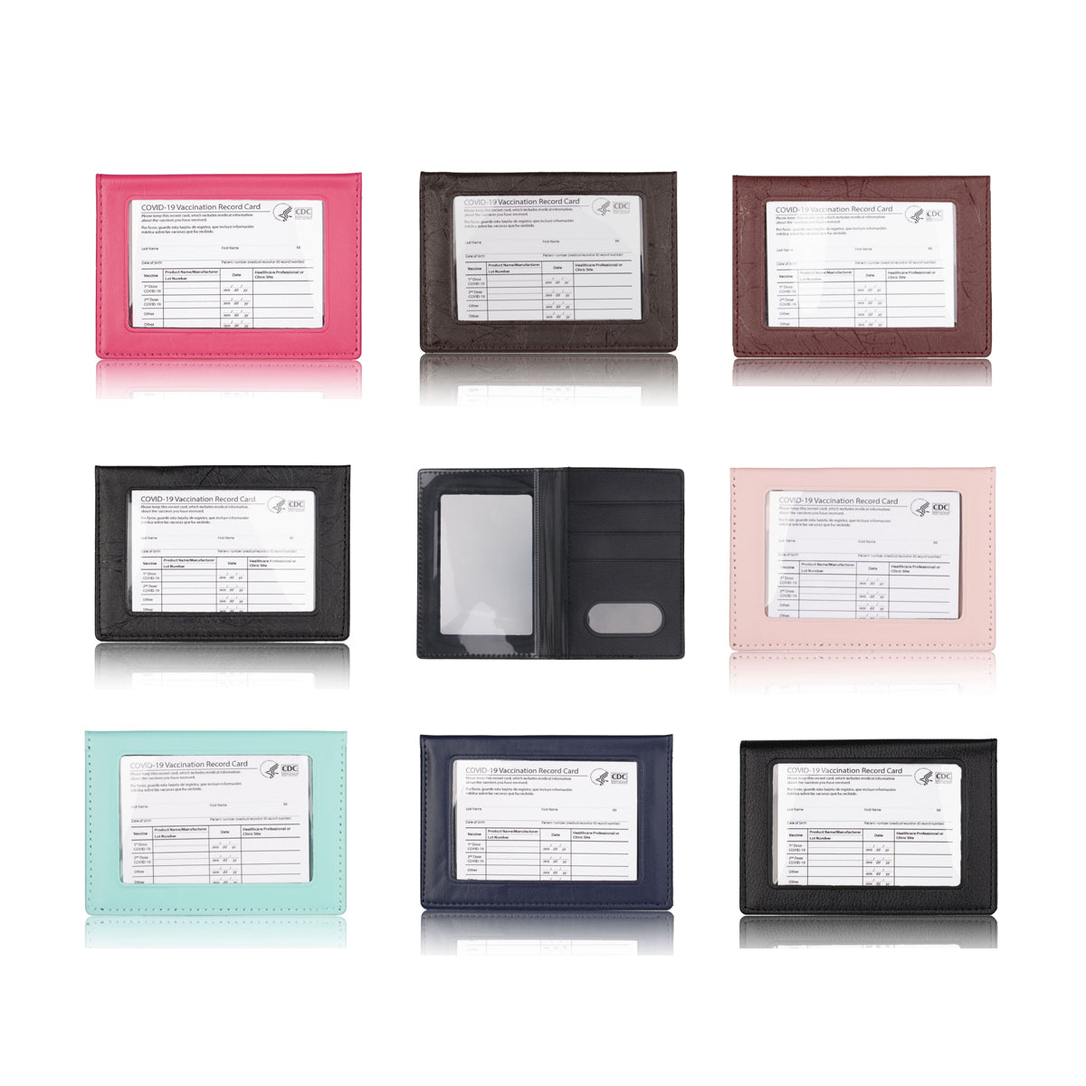 Essential 2 In 1 Vaccination Card And ID Card Holder Vista Shops