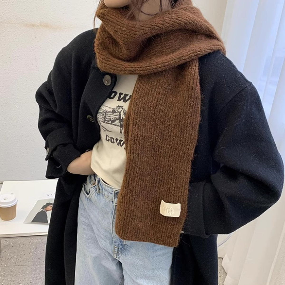 Frost Free Feel Wool Blend Neck Scarf Vista Shops