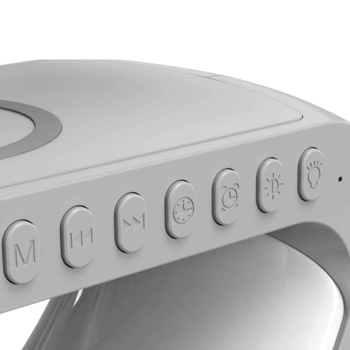 Mooncave Light Wireless Charger And Speaker With Clock Vista Shops