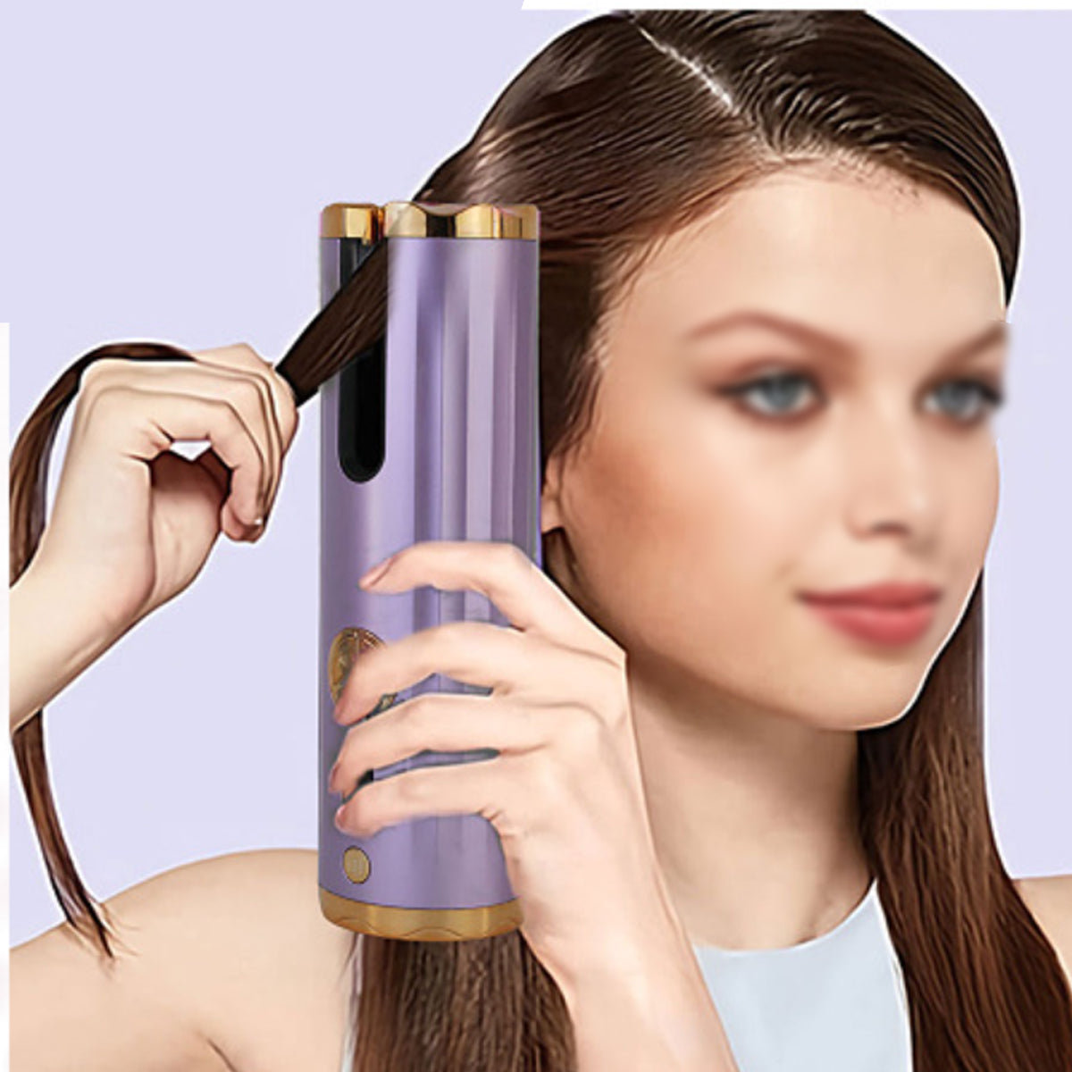 Smooth Waves Auto Cordless Portable Curling Iron Vista Shops