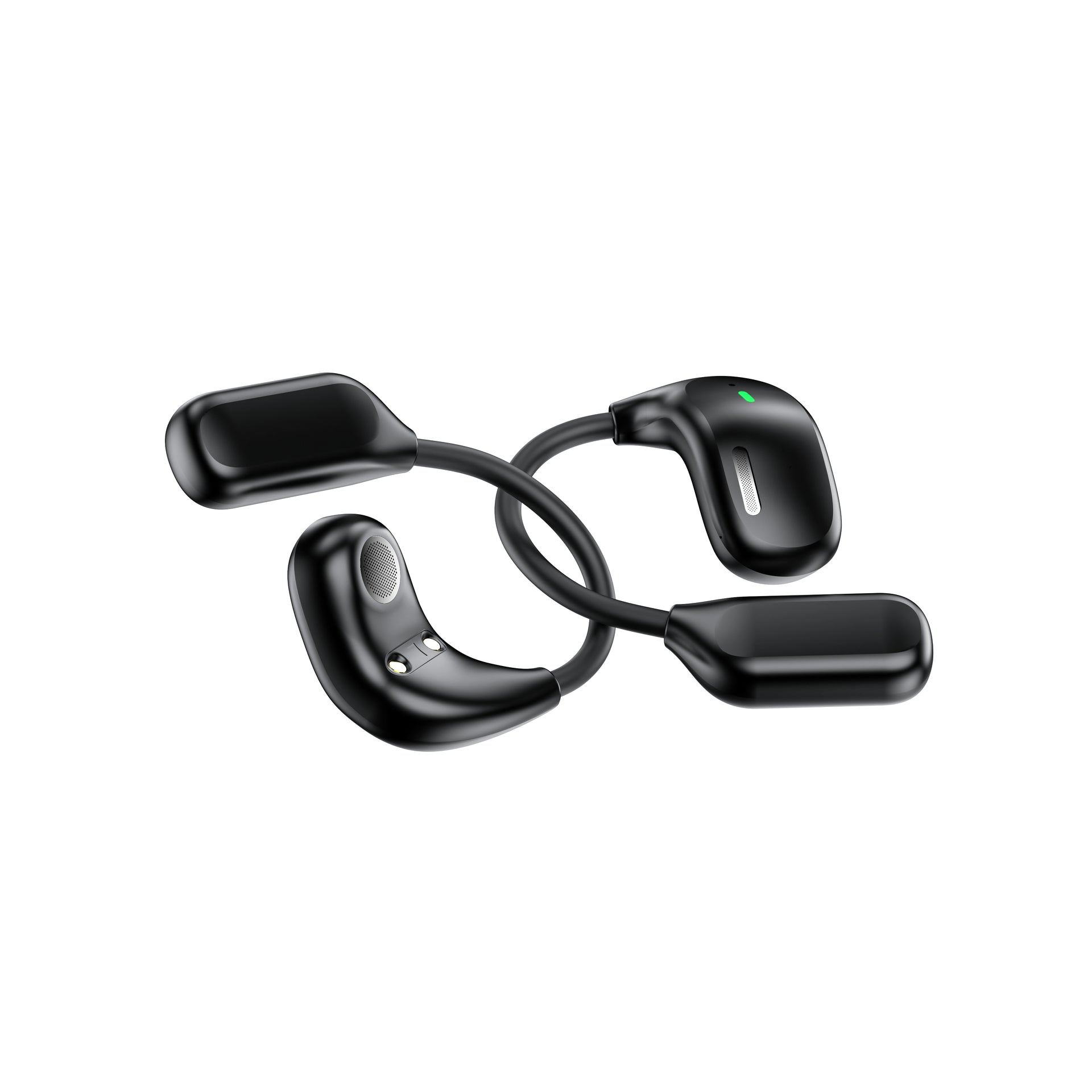 3 - In-1 Smart Translator And Out-Of-Ear Wireless Bluetooth Earphones Vista Shops