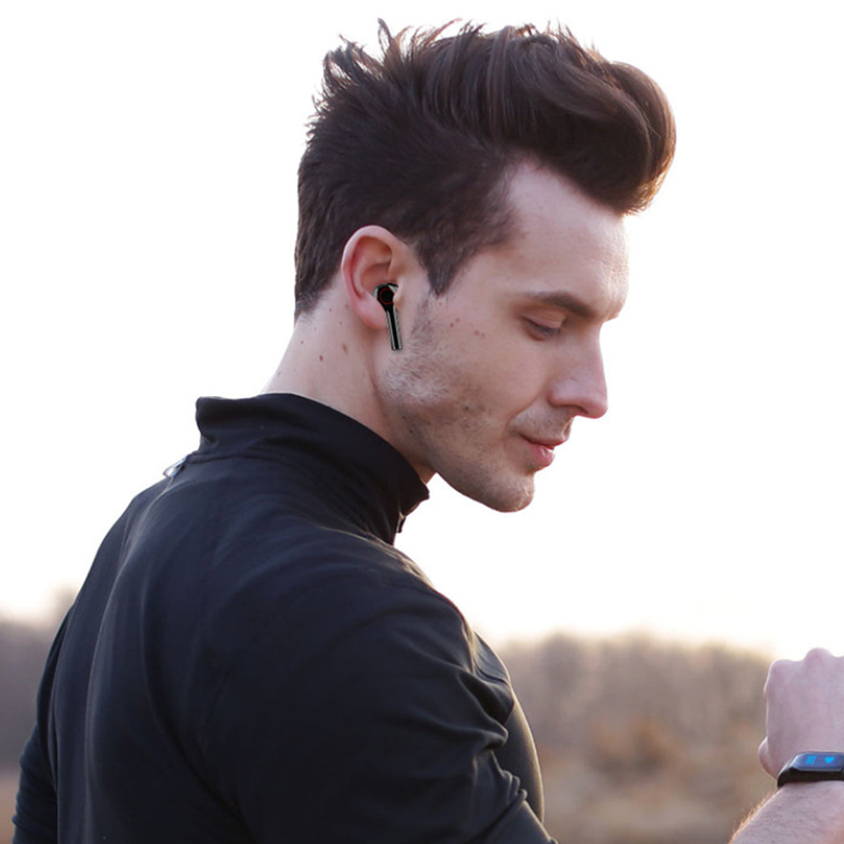 Sound Sense Bluetooth Earphone With Portable Charging Box Vista Shops