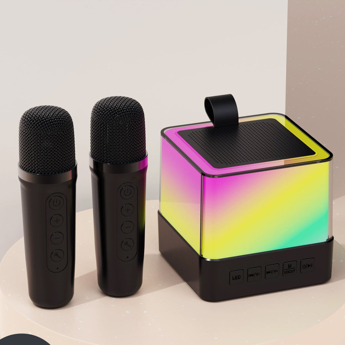 The Sing A Song Karaoke Player With Dual Microphone And Bluetooth Speaker Vista Shops