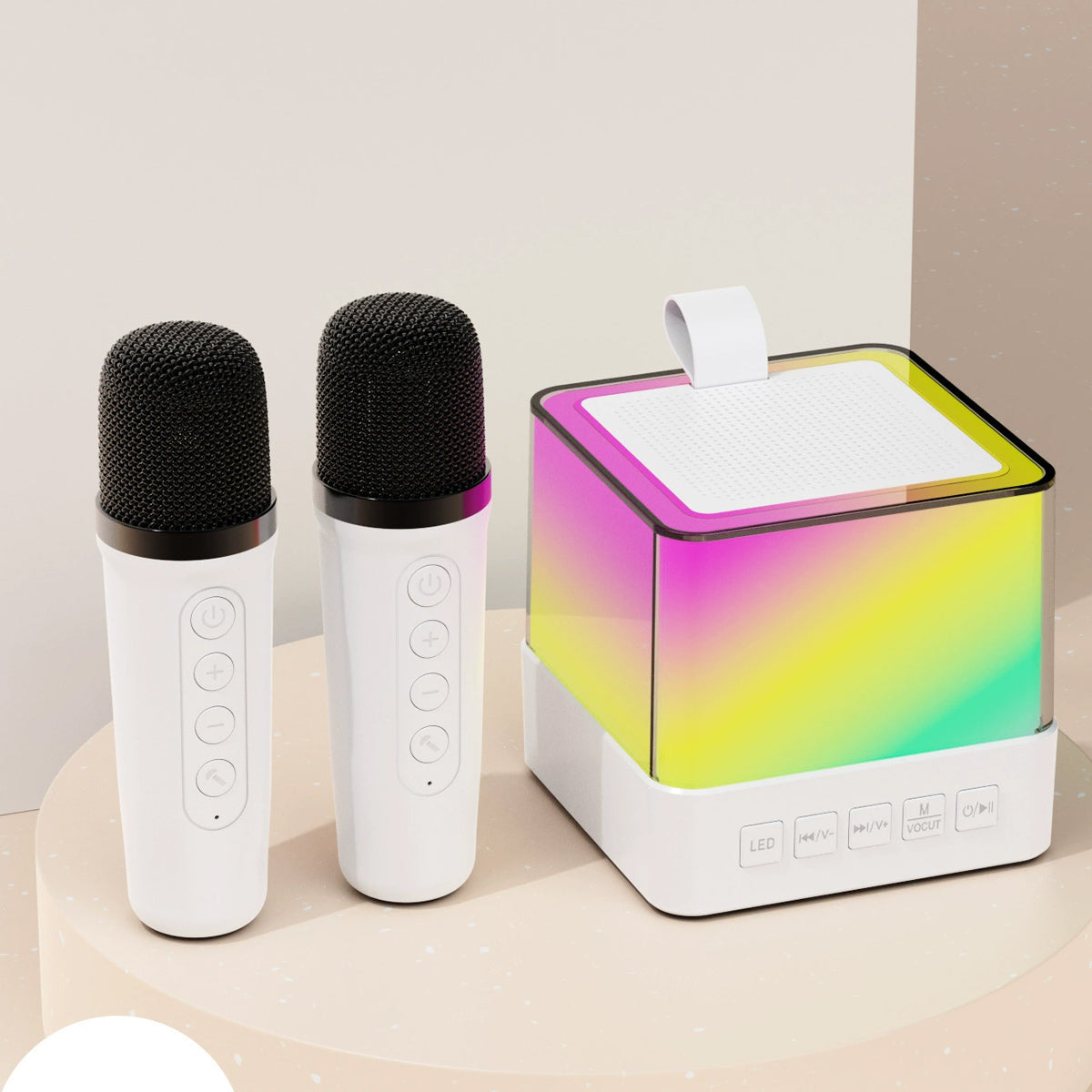 The Sing A Song Karaoke Player With Dual Microphone And Bluetooth Speaker Vista Shops