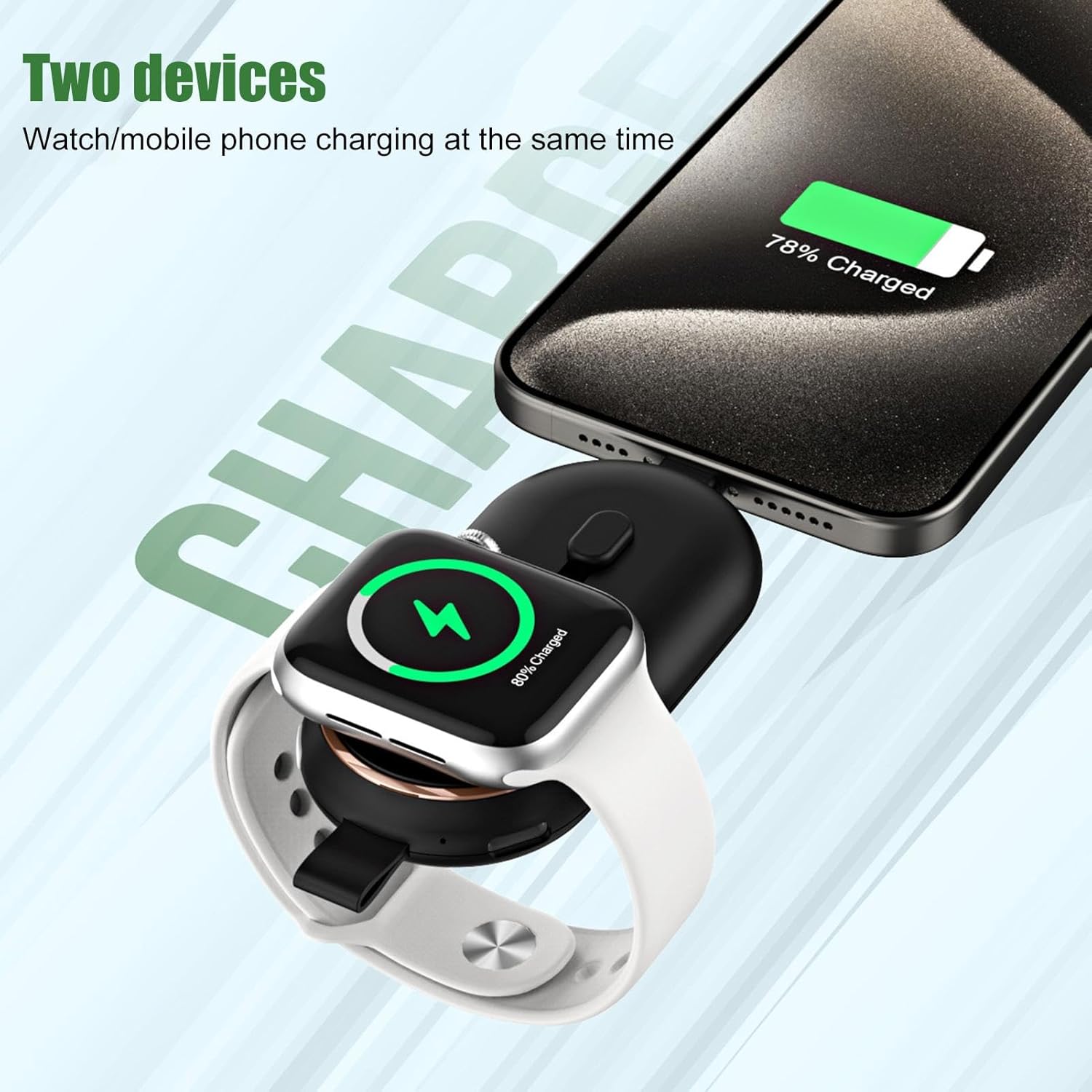 CHARGE FOB Power Bank 2 In 1 Portable Magnetic Charger Vista Shops