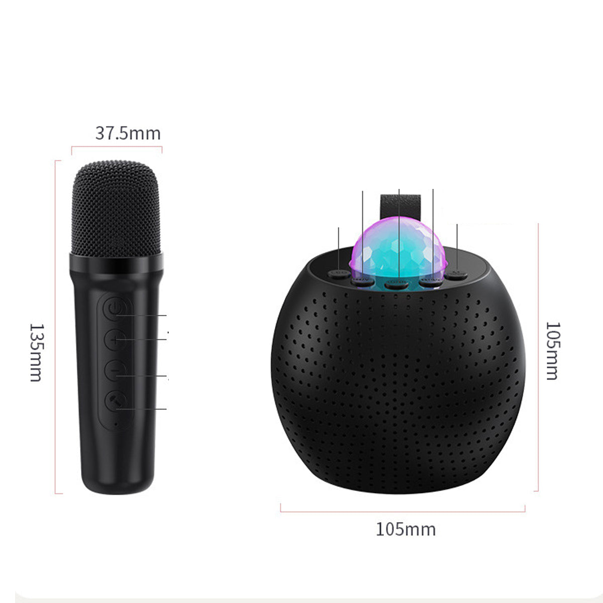 The Sing A Song Karaoke Player With Dual Microphone And Bluetooth Speaker Vista Shops