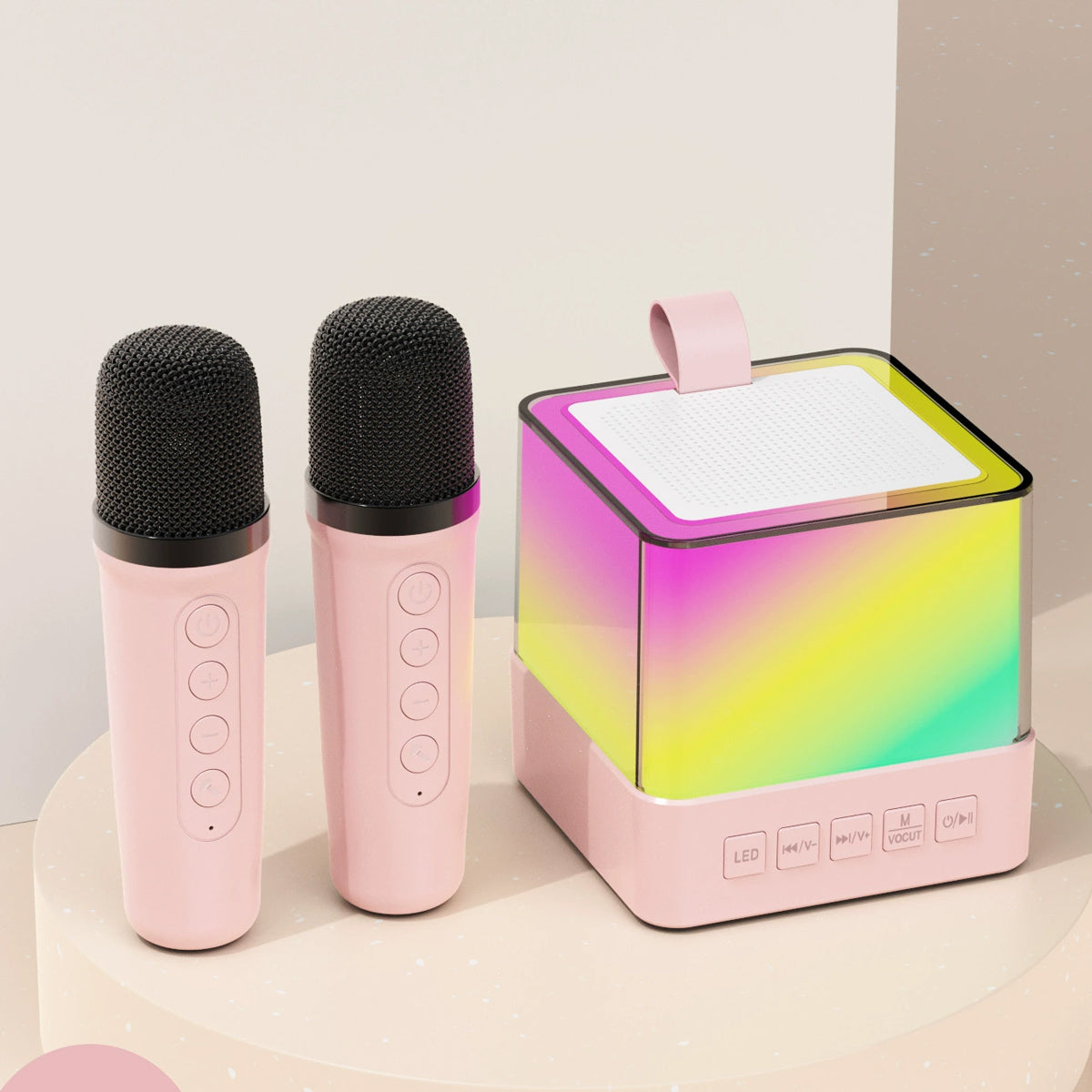 The Sing A Song Karaoke Player With Dual Microphone And Bluetooth Speaker Vista Shops