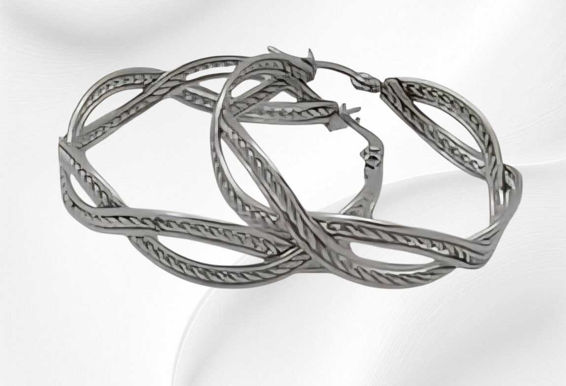 Lupita Hoops Earrings With Loops VistaShops